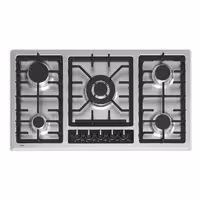 اجاق گاز صفحه ای آلتون 5 شعله مدل ISG522