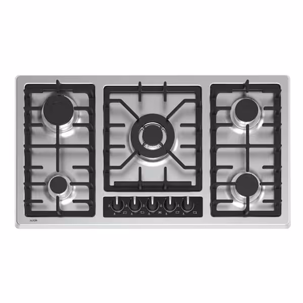 اجاق گاز صفحه ای آلتون 5 شعله مدل ISG522