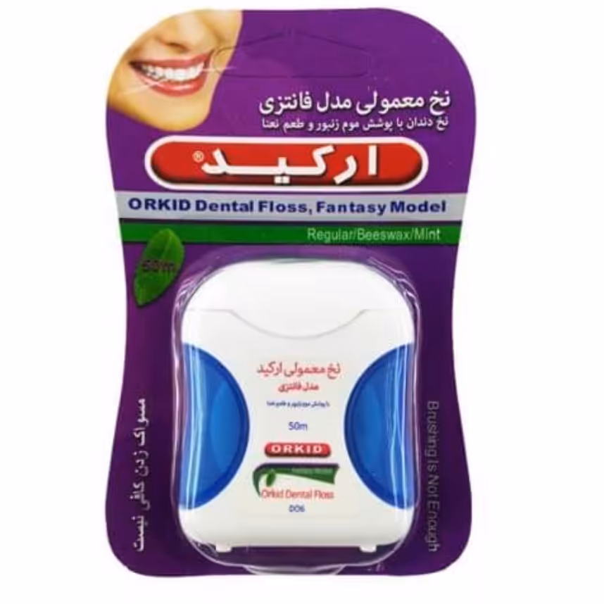 نخ دندان نواری ارکید معمولی  50 متر 