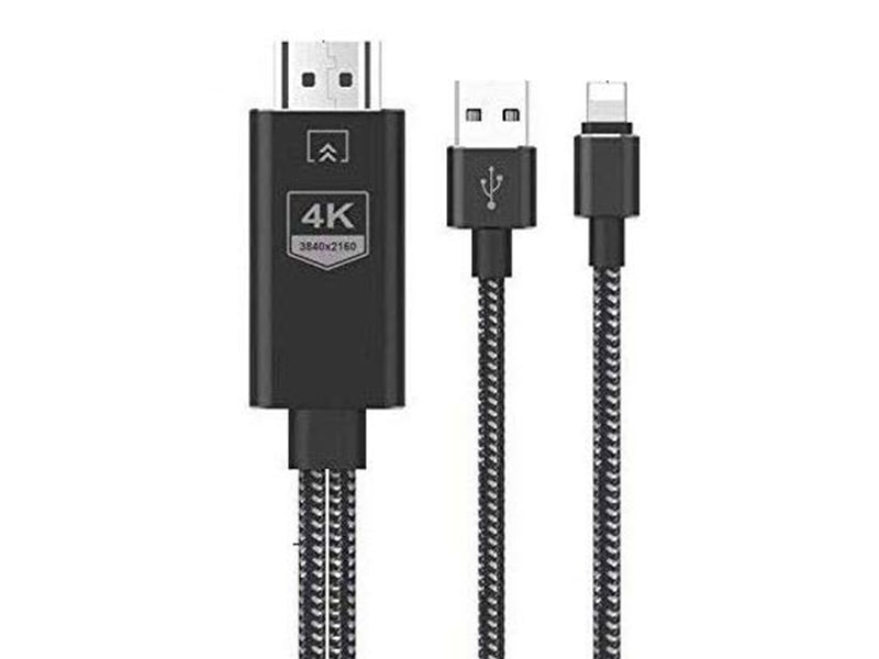کابل مبدل لایتنینگ به اچ دی ام آی Onten OTN-7519 Lightning to HDMI Cable 1.8m