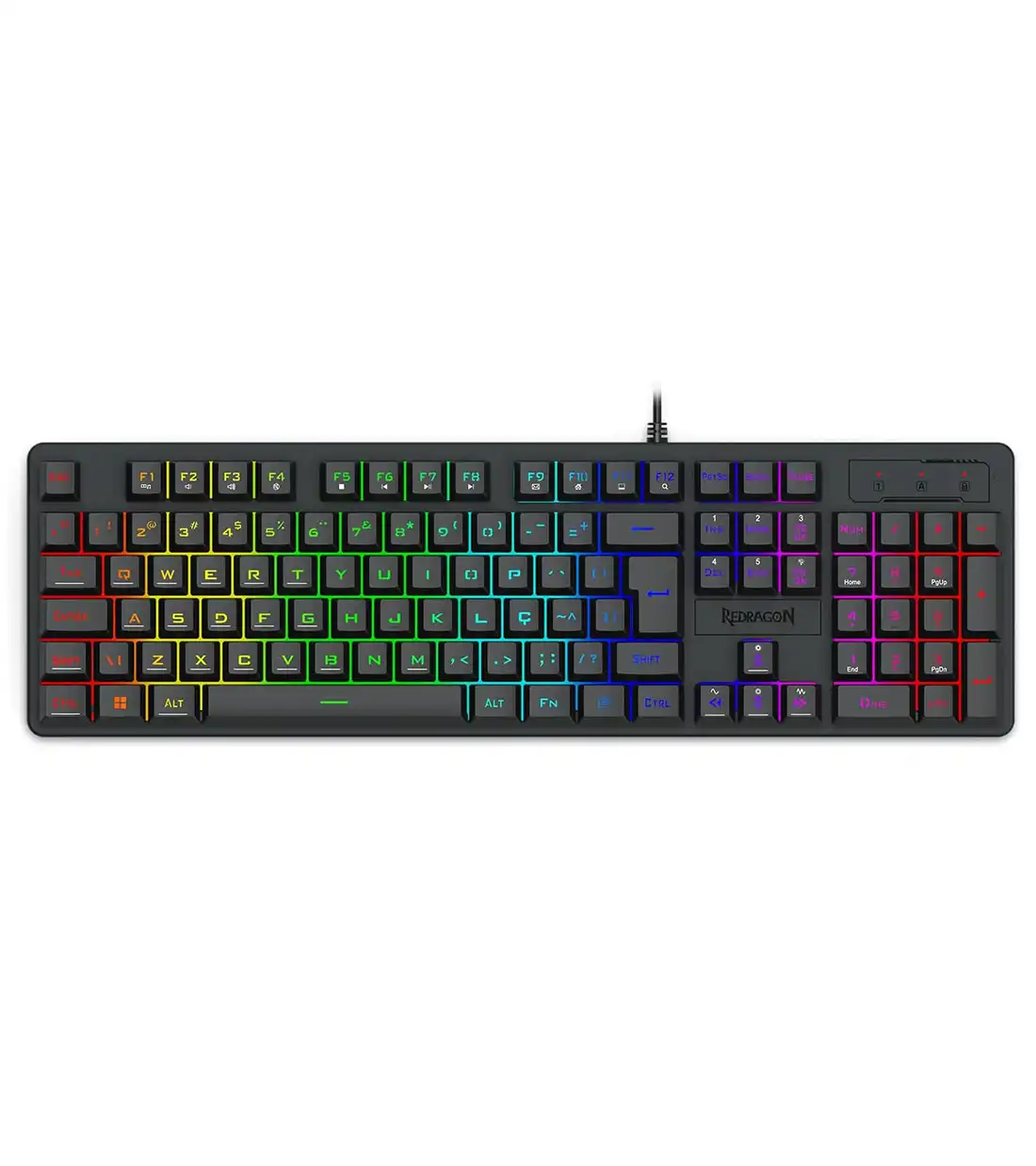 کیبورد ردراگون K521-RGB - فروشگاه اینترنتی طیف سنتر