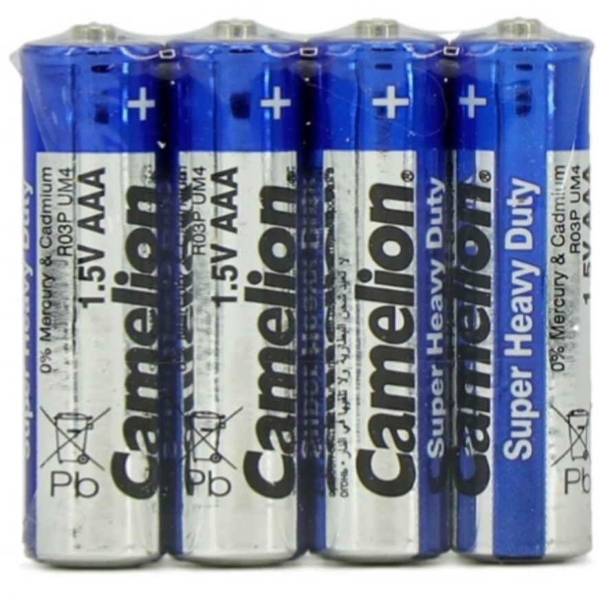 باتری نیم قلمی کملیون 1بسته 4 تایی   