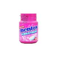 آدامس بادکنکی ( بدون شکر ) 40 عدد قوطی منتوس - mentos