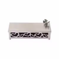 جاکاردی سالینو درب دار قلب نقره ای 450N