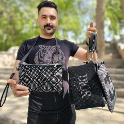 کیف دخترانه کیف زنانه مجلسی نگین دار