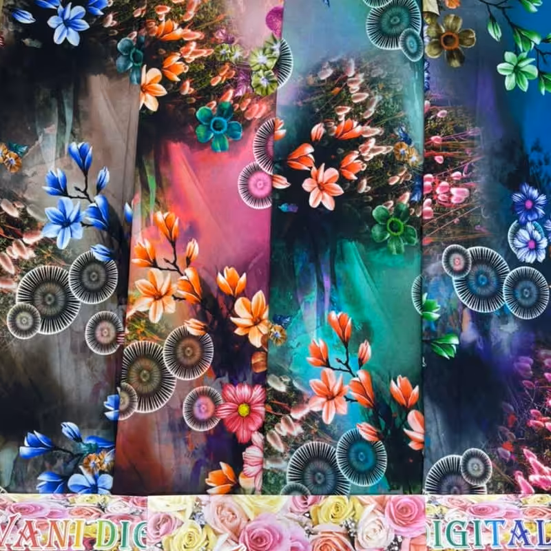 پارچه نخی دیجیتال درجه یک 