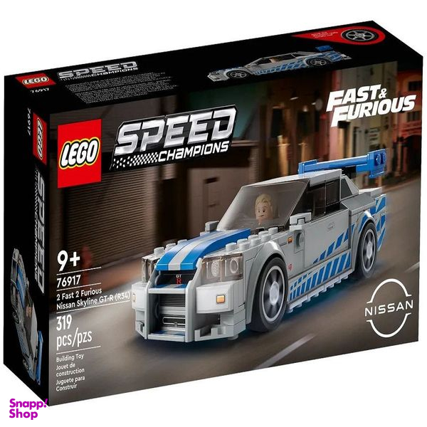 لگو سری اسپید مدل Fast 2 Furious Nissan Skyline GT-R (R34) 76917