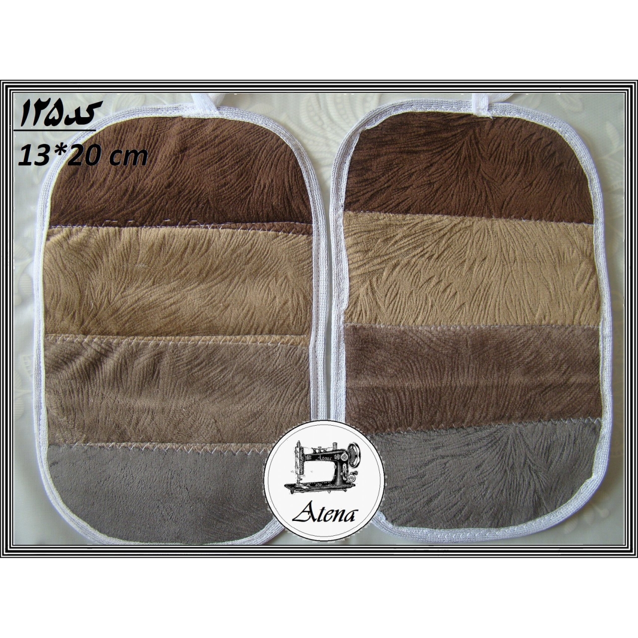 دستگیره قابلمه یک جفت کد 125