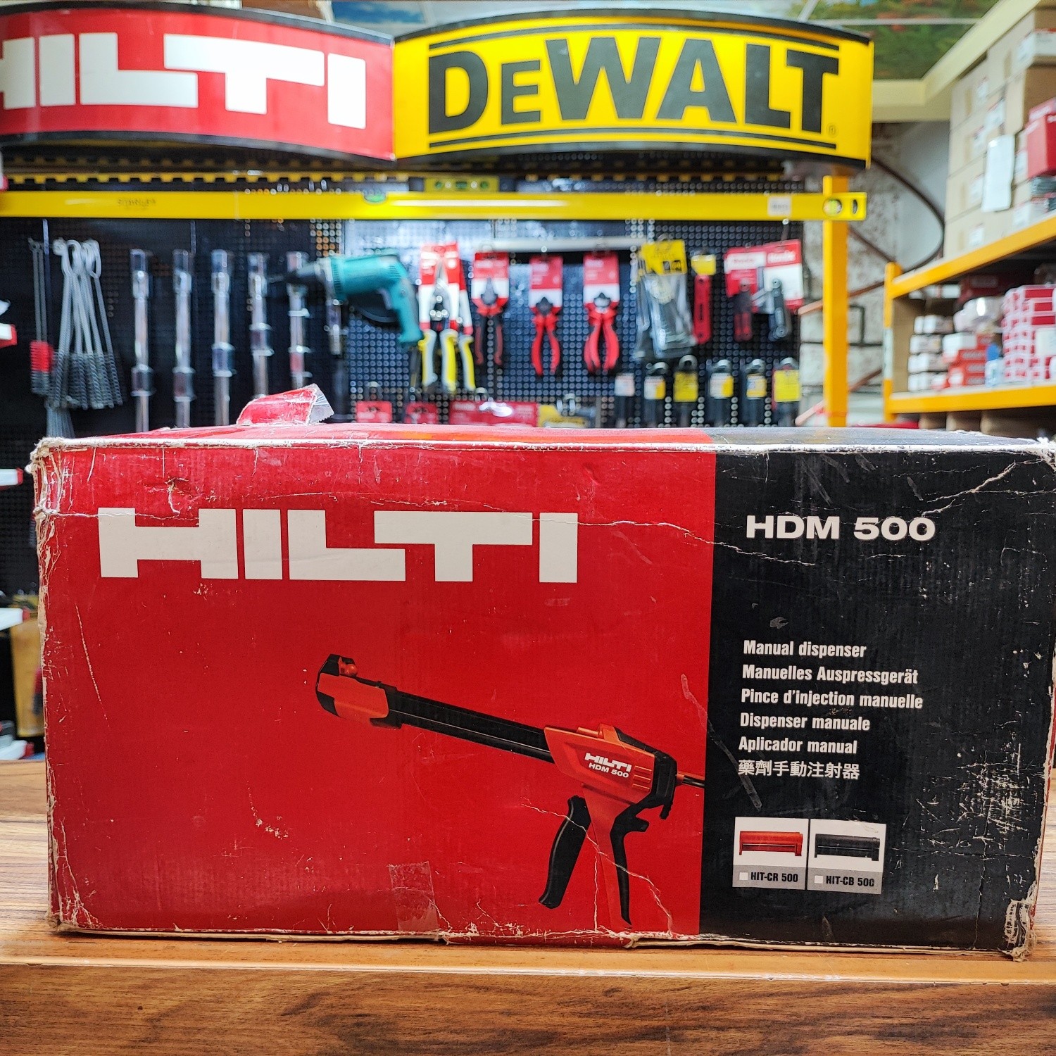 گان تفنگ تزریق چسب هیلتی HILTI HDM 500