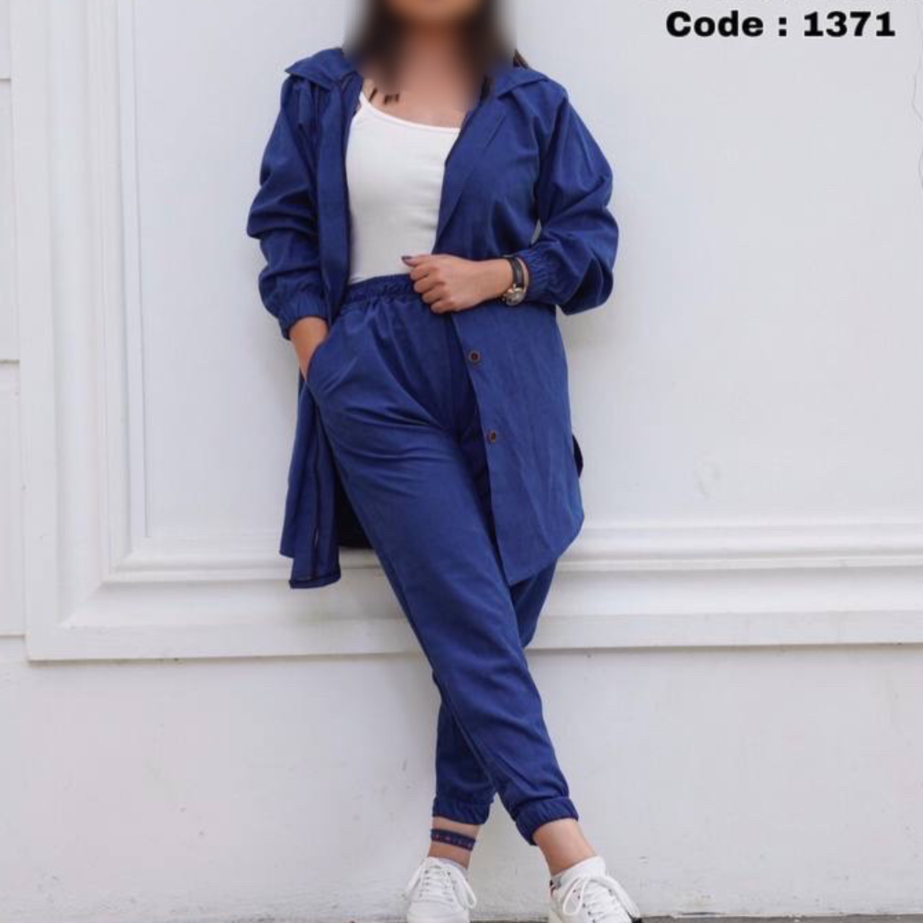 ست مانتو و شلوار کاتالون 1371