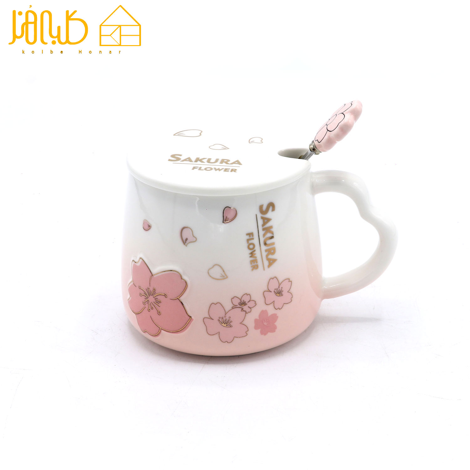 ماگ دسته قلبی