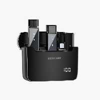میکروفن یقه‌ای Green Lion مدل 2 در 1 DIGITAL DISPLAY – تایپ سی
