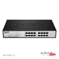 قیمت و خرید سوئیچ دی لینک D-Link DGS-1016C دسکتاپ-رکمونت 16 پورت 10/100/1000Mbps - شبکه ساز