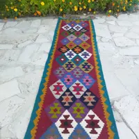 کناره پشمی با بافت عالی  قابل شستشو ، ترجیحا با آب سرد ،مناسب برای خانه و آشپزخانه و دکوراسیون سنتی 