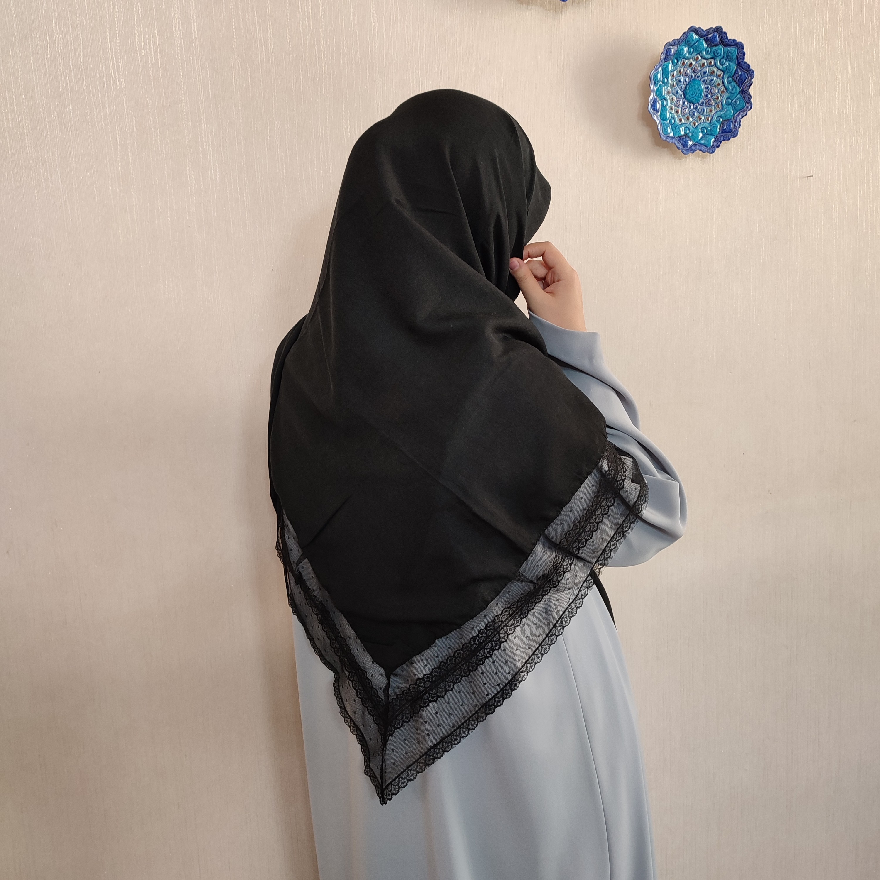 روسری قواره140 دور تور
