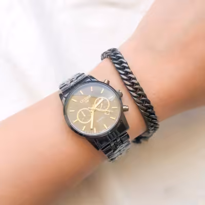 ست ساعت سیتیزن vip با دستبند کارتیر