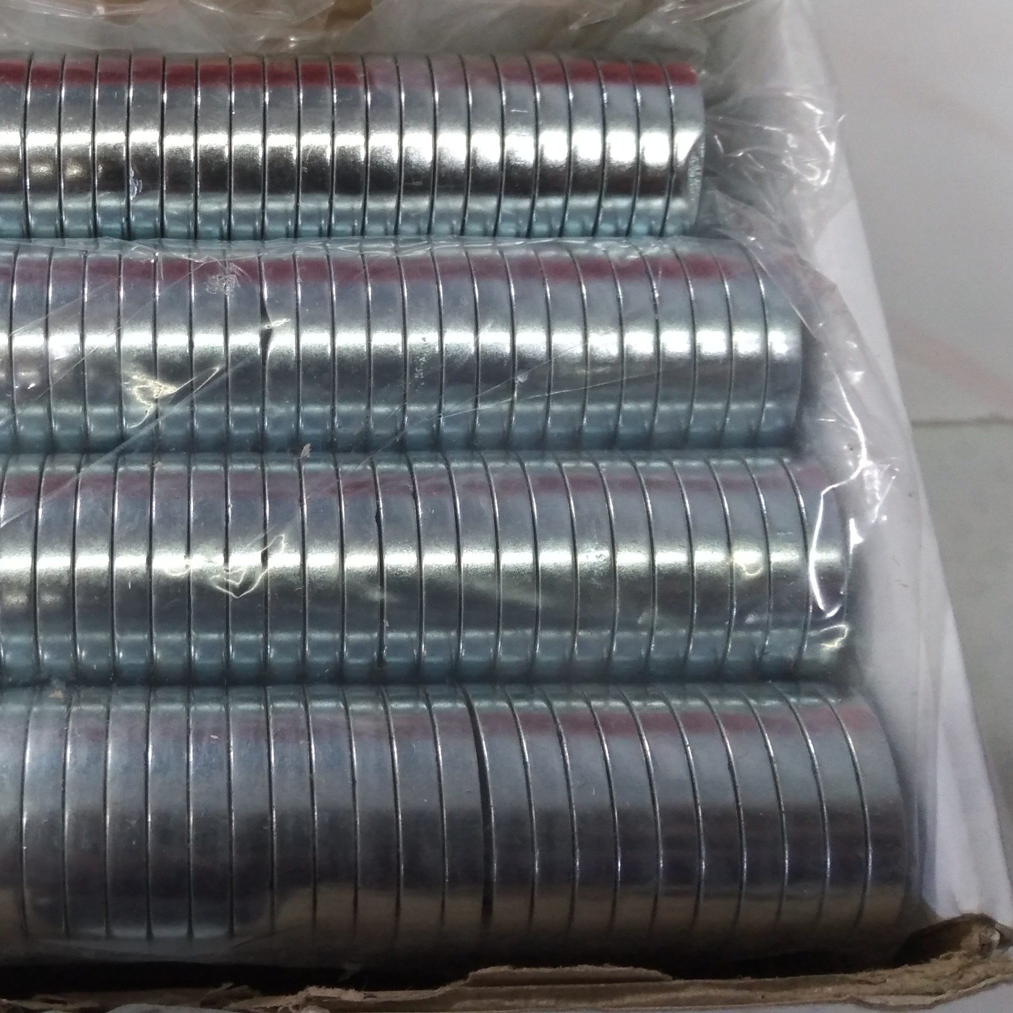 بسته 5 عددی آهنربا نئودیمیوم دیسکی 20x3 میلی متری