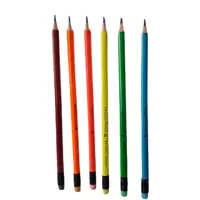مداد مشکی هیپو مدل RS-1242T بسته 6 عددی