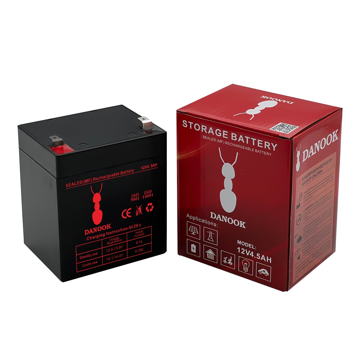 باتری دزدگیر و اعلام حریق  4.5 آمپر