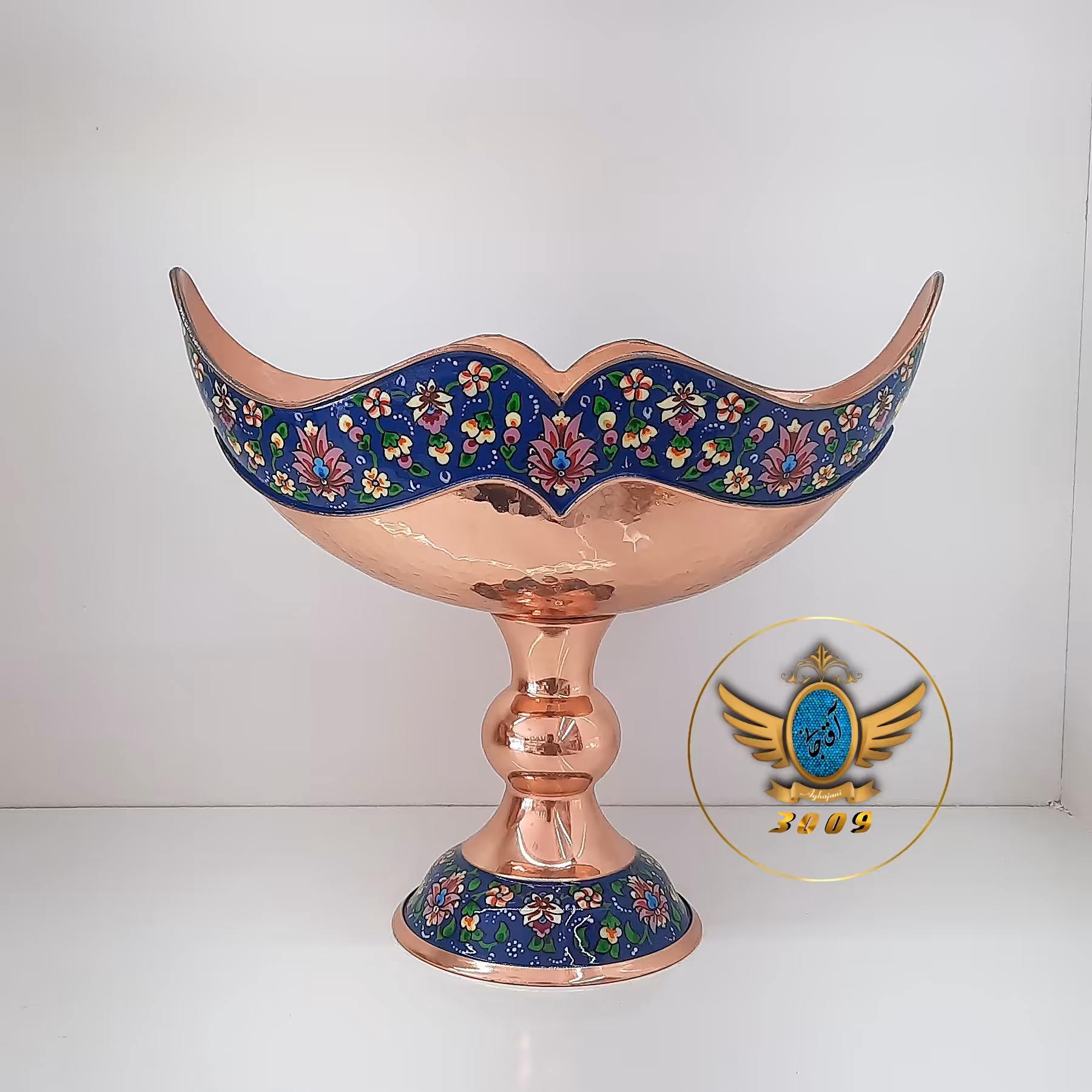 کشکول 2 مس و پرداز برند آقاجانی