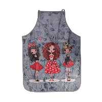 پیش بند اشپزخانه طرح عروسکی در طرح بندی های مختلف 