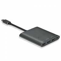 هاب 3 پورت USB 3.1 Type c فرانت همراه پورت شارژ PD 2.0 مدل fn-uch310