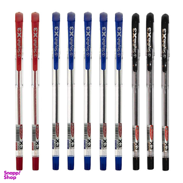 خودکار استایلیش مدل X3 بسته 10 عددی