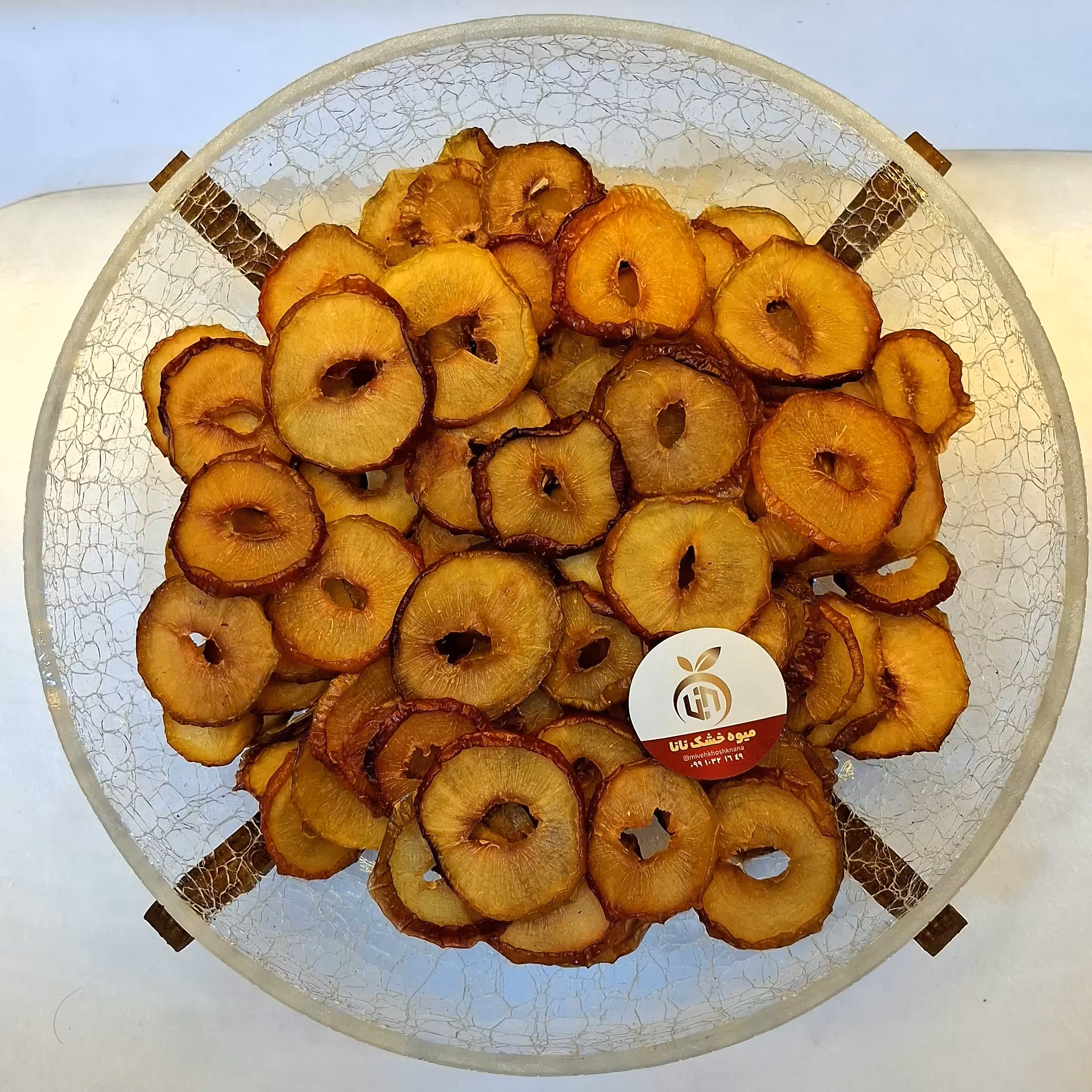 میوه خشک آلوشابلون 100 گرمی نانا