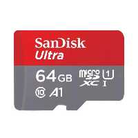 کارت حافظه میکرو اس دی سن دیسک مدل microSDXC UHS-I ظرفیت 64 گیگابایت