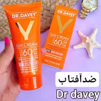 ضد افتاب پوست خشک اورجینال  ضدافتاب دکتر داوی spf60 جعبه دار