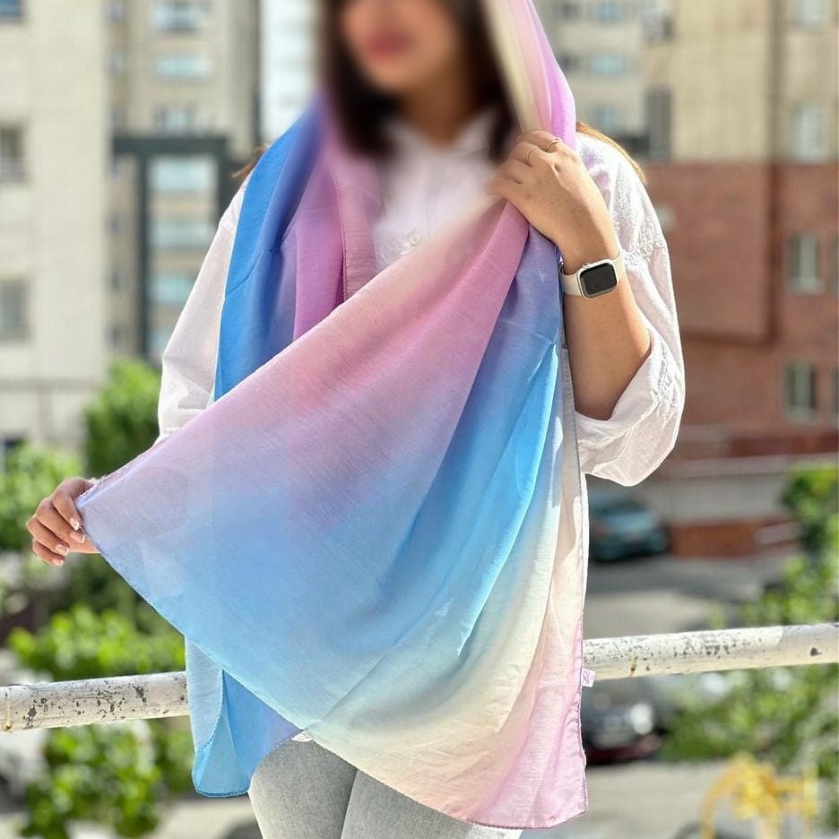 شال تمام نخ پاستیلی