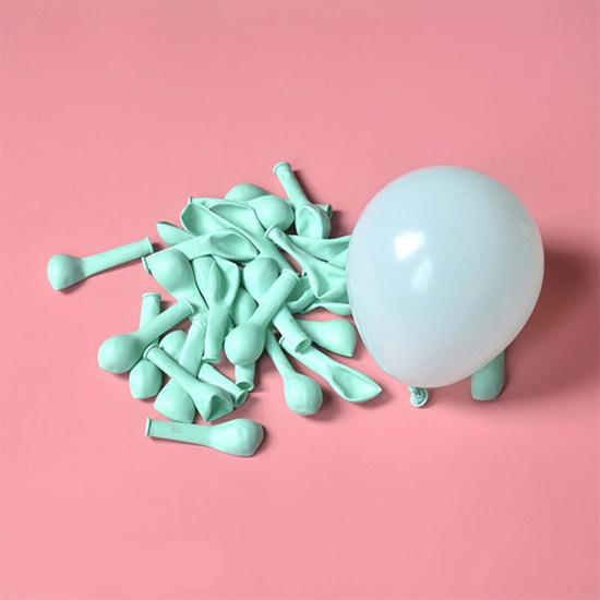 بادکنک پاستلی 6 اینچ سبز