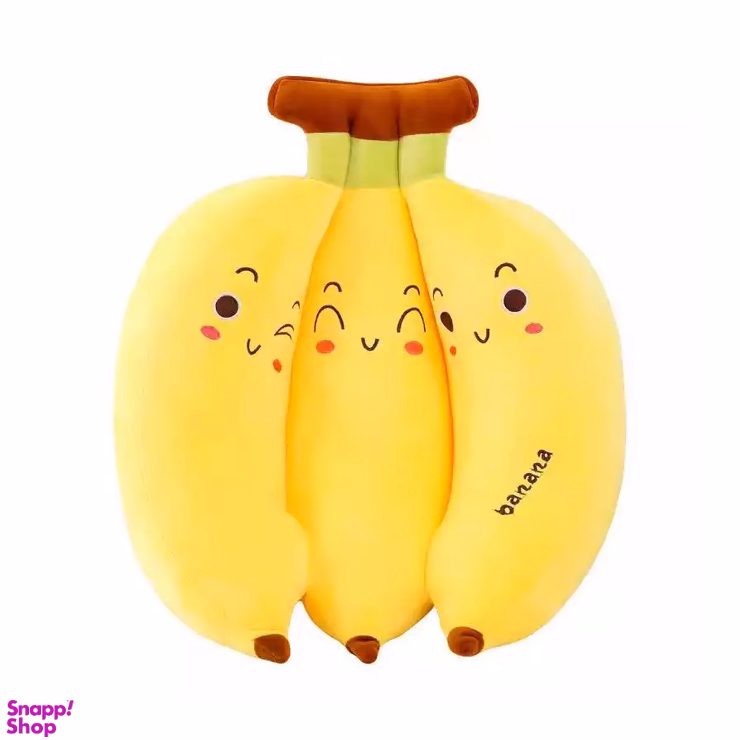 عروسک طرح موز خوشه ای بالشتی ارتفاع 60 سانتی متر