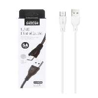 کابل شارژ 1.1 متری فست شارژ اندروید شوش مدل SH403A