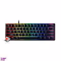 کیبورد گیمینگ سیمی ریزر (Razer) مدل Huntsman Mini با سوییچ قرمز