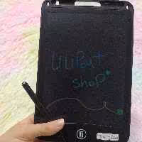 تخته هوشمند رنگ های آبی صورتی سبز. با خطِ نوشتار 7رنگ 8ونیم اینچ