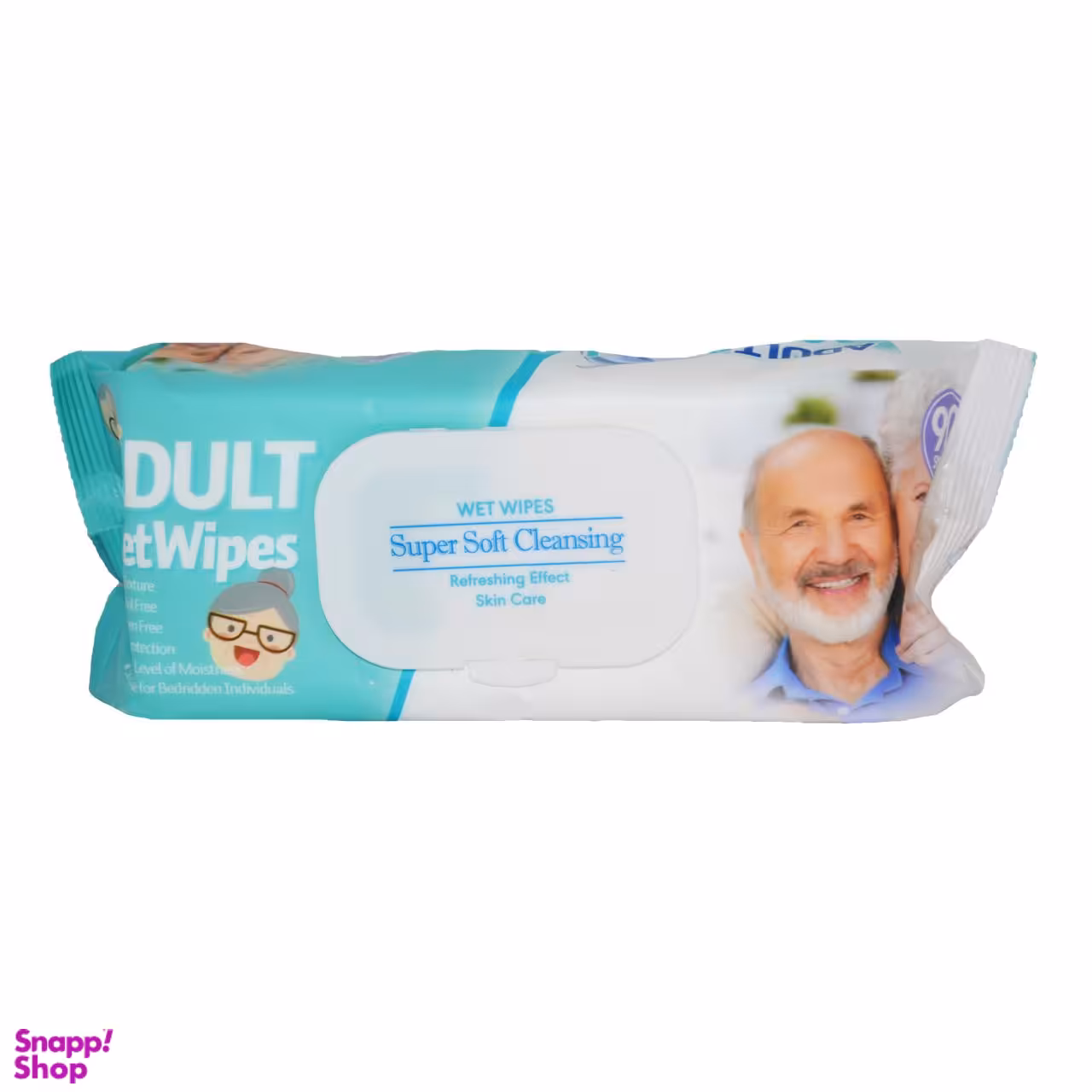 دستمال مرطوب دلفین (Dolphin) مدل Adu06 مجموعه 6 عدد