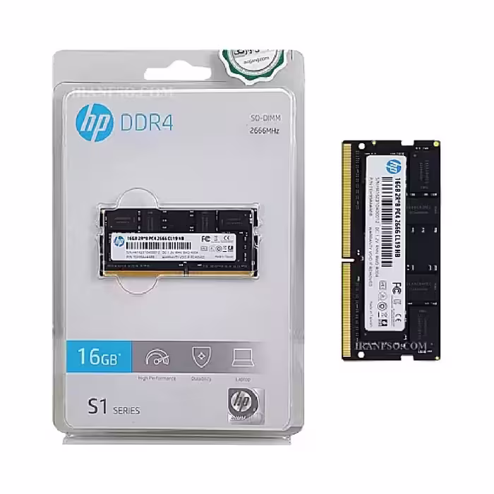 رم لپ تاپ 16 گیگ اچ پی DDR4-2666 MHZ 1.2V گارانتی آواژنگ