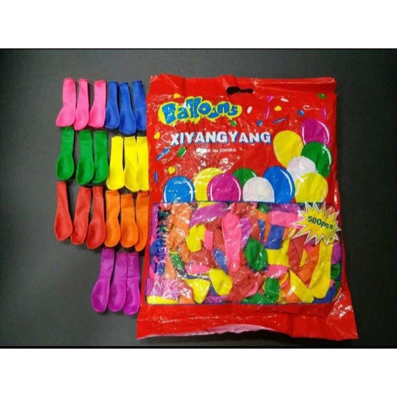 بادکنک لامپی آب بازی  500 عددی 