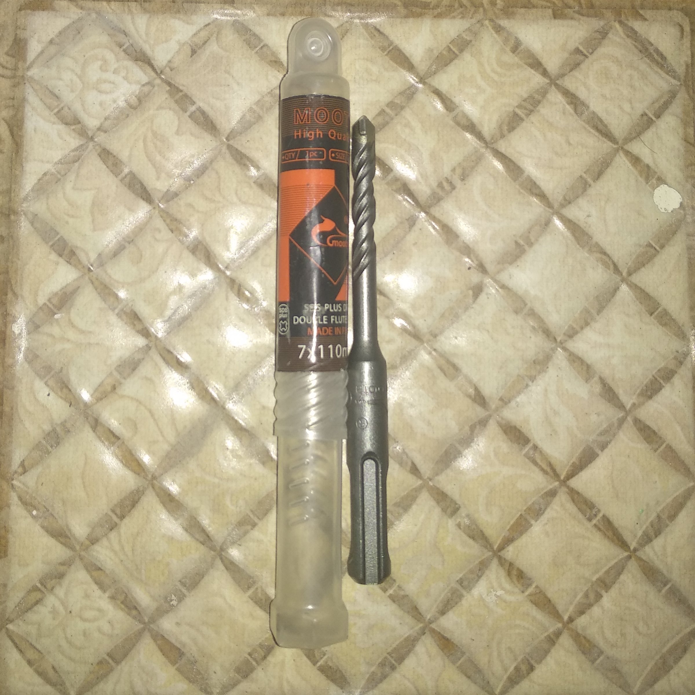 مته الماسه چهار شیار سایز  شش