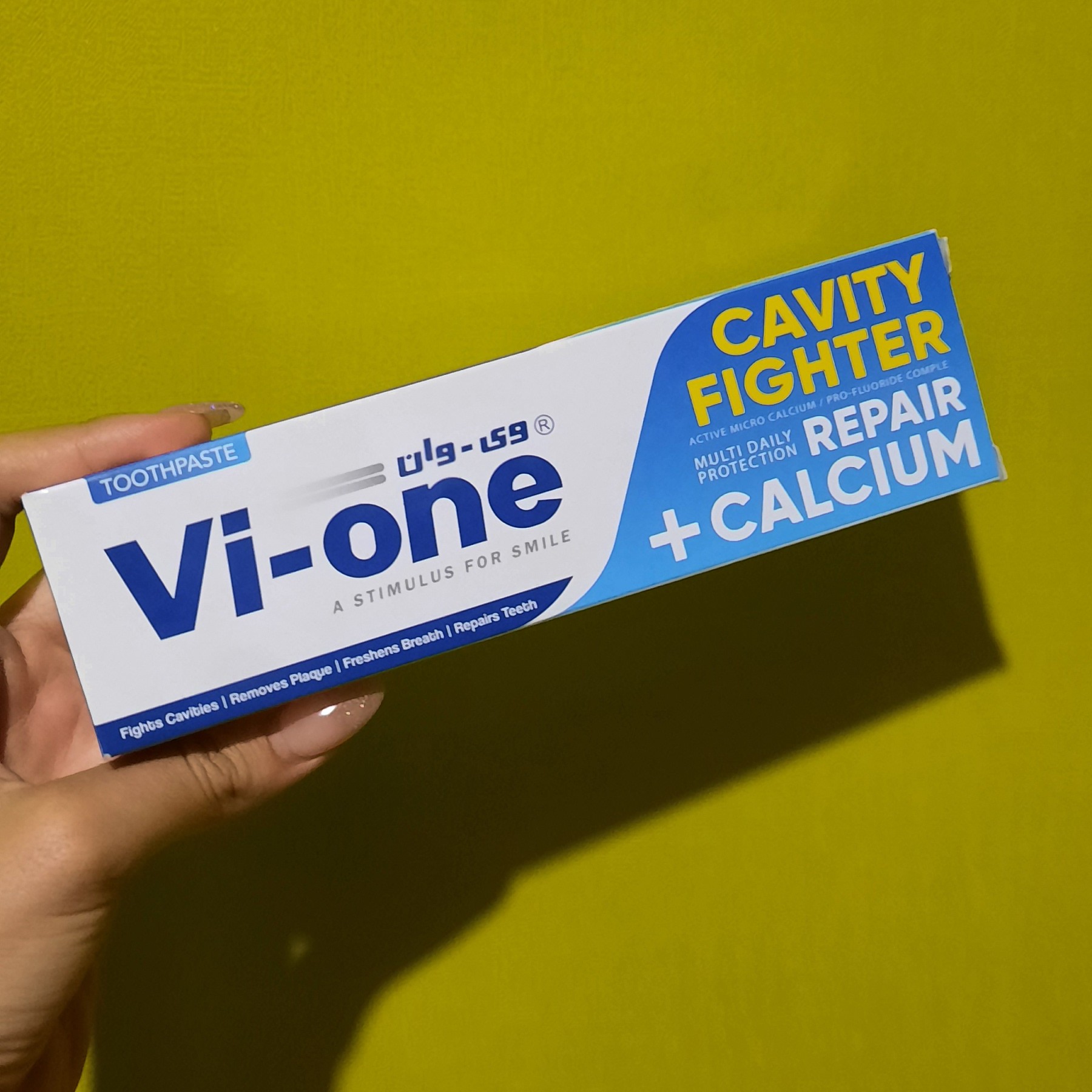 خمیردندان کلسیم پلاس وی وان(vi-one)

