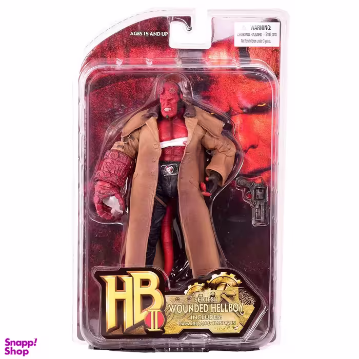 اکشن فیگور مزکو سری HB Series II مدل Wounded Hellboy