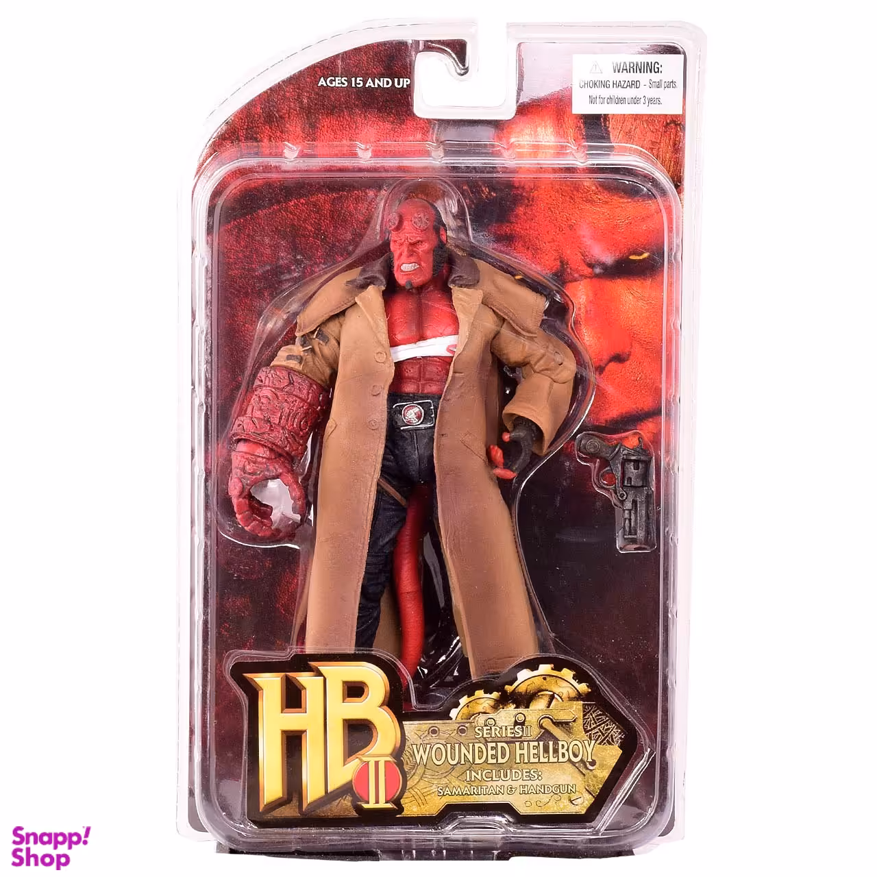 اکشن فیگور مزکو سری HB Series II مدل Wounded Hellboy
