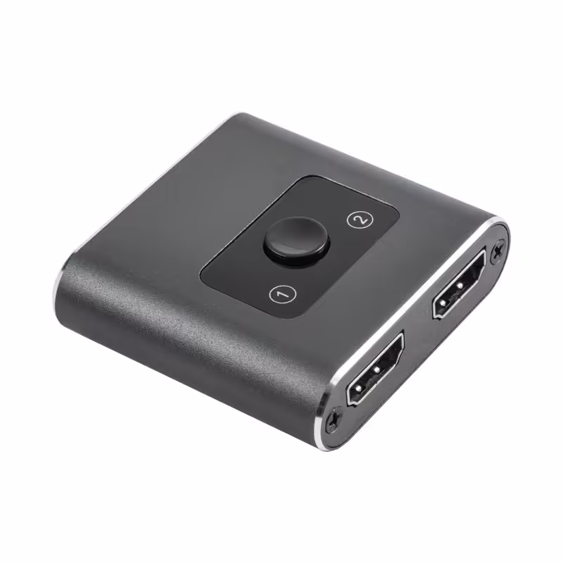 سوئیچ و اسپلیتر دو طرفه HDMI تی سی تی TC-HSW-212U