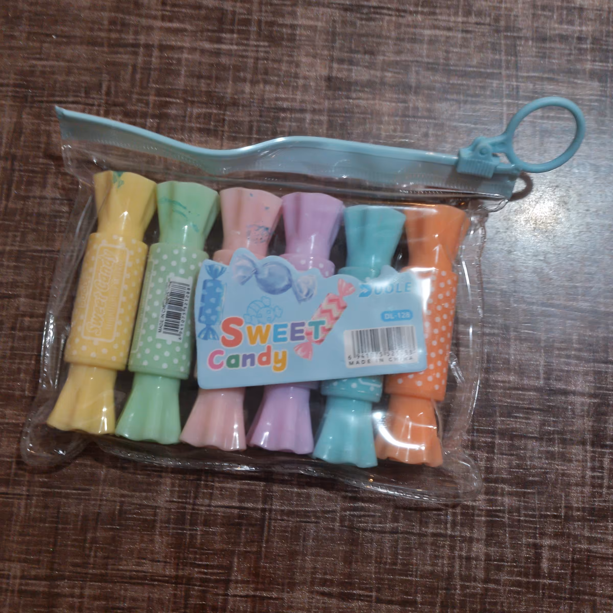 ماژیک فسفری(هایلایتر ) طرح شکلات دو طر