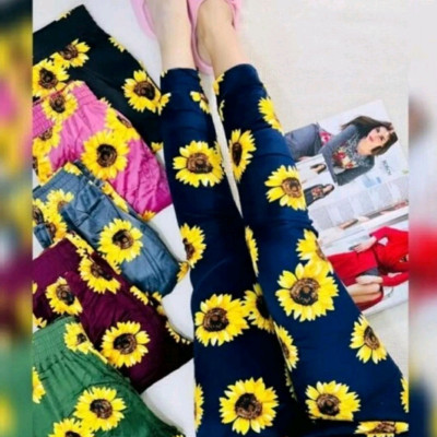 شلوار مخمل طرح آفتاب گردان(وارداتی)