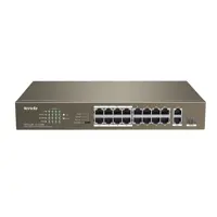سوئیچ شبکه 16 پورت دسکتاپ تندا مدل TEF1118P-16-150W V3.0