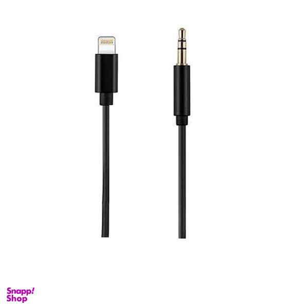 کابل تبدیل لایتنینگ به جک 3.5 میلی متری مدل jh-023 طول 1 متر