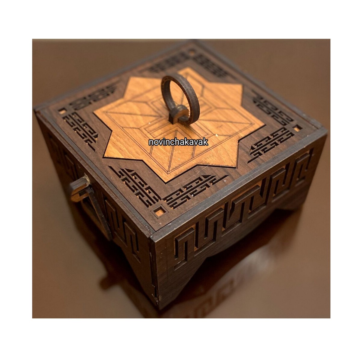 جای شکلاتی در ستاره با رنگ بندی دلخواه 