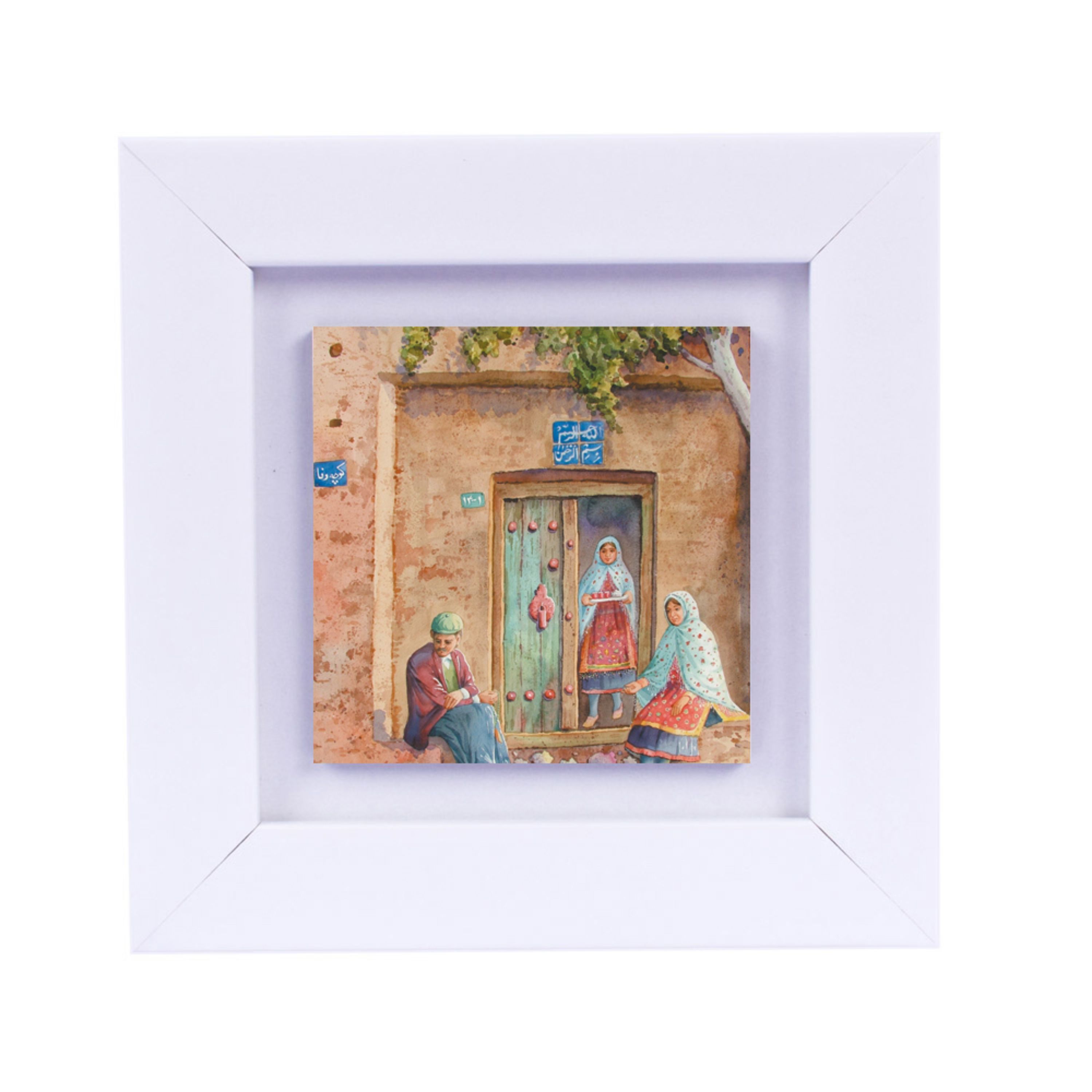 تابلوی دیواری کد طرح127 به ابعاد سیزده در سیزده